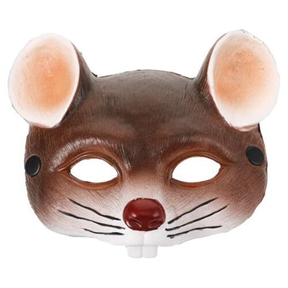 5537 1pc Rat mask Animal Mouse Scar Rat Head Halloween Cosplay Masks Mouse